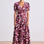 Dia Maxi Essa Floral Merlot