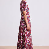 Dia Maxi Essa Floral Merlot