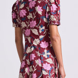 Dia Maxi Essa Floral Merlot
