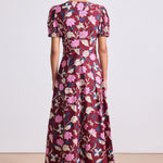 Dia Maxi Essa Floral Merlot