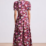 Dia Maxi Essa Floral Merlot