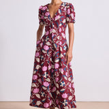Dia Maxi Essa Floral Merlot