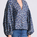 Anfa Shirred Top Gia Ditsy