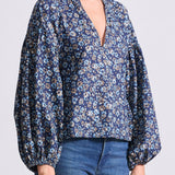 Anfa Shirred Top Gia Ditsy