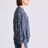 Anfa Shirred Top Gia Ditsy