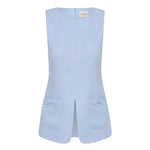 Harper Vest Blue