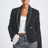 Estelise Galaxy Tweed Blazer