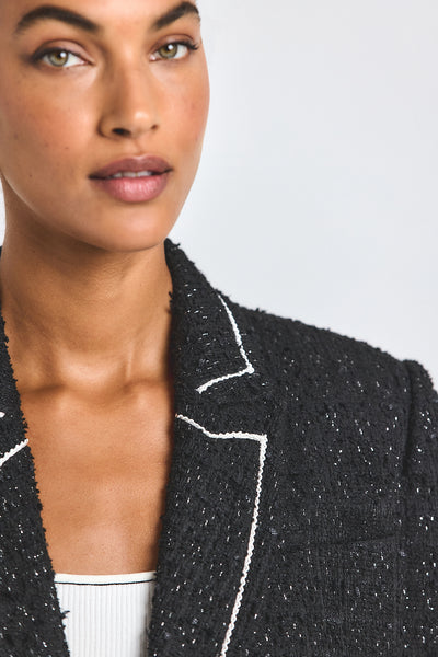 Estelise Galaxy Tweed Blazer