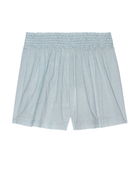 The Great. The Smocked Sleep Short Blue Star Print