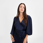 Long Sleeve Blaire Dress Anthracite