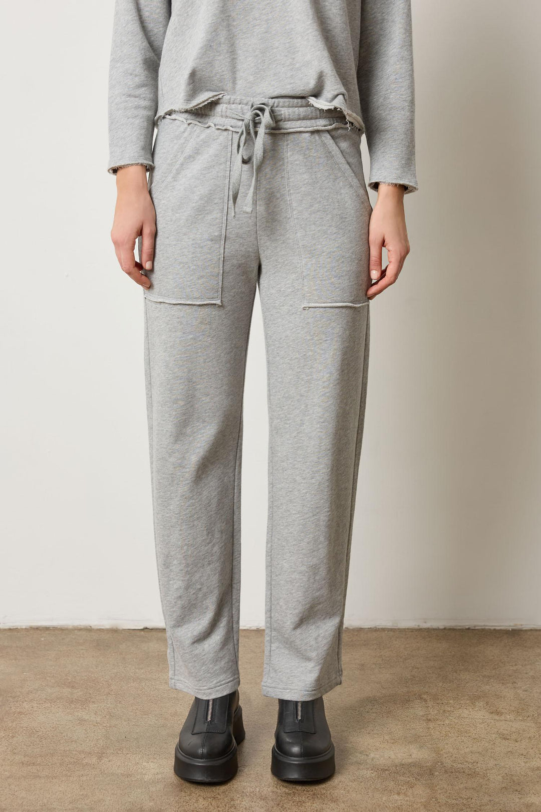 Terry Pant Heather Grey