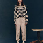 Sailor Sweatshirt Black Stripe