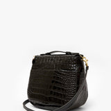 Turnlock Louis With Top Handle Congo Croco Black