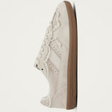 Tb.490 Crochet Cream Leather Sneakers