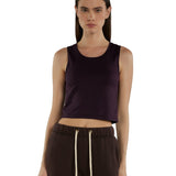 Talya Crop Tank Fig