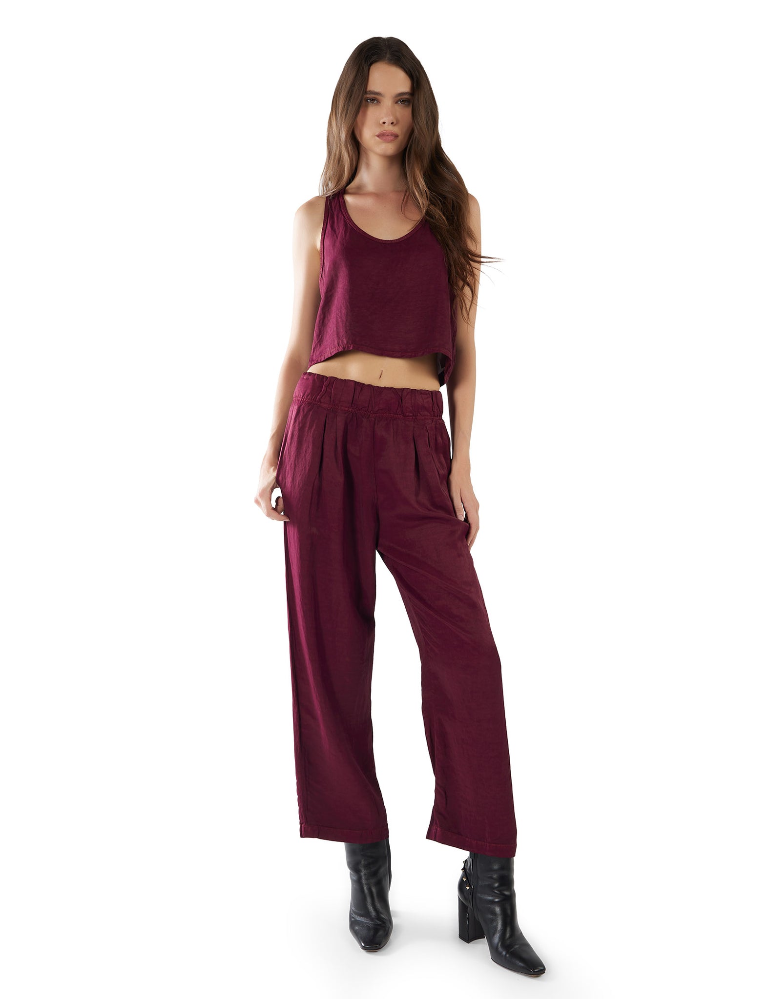 Penny Pant Bordeaux