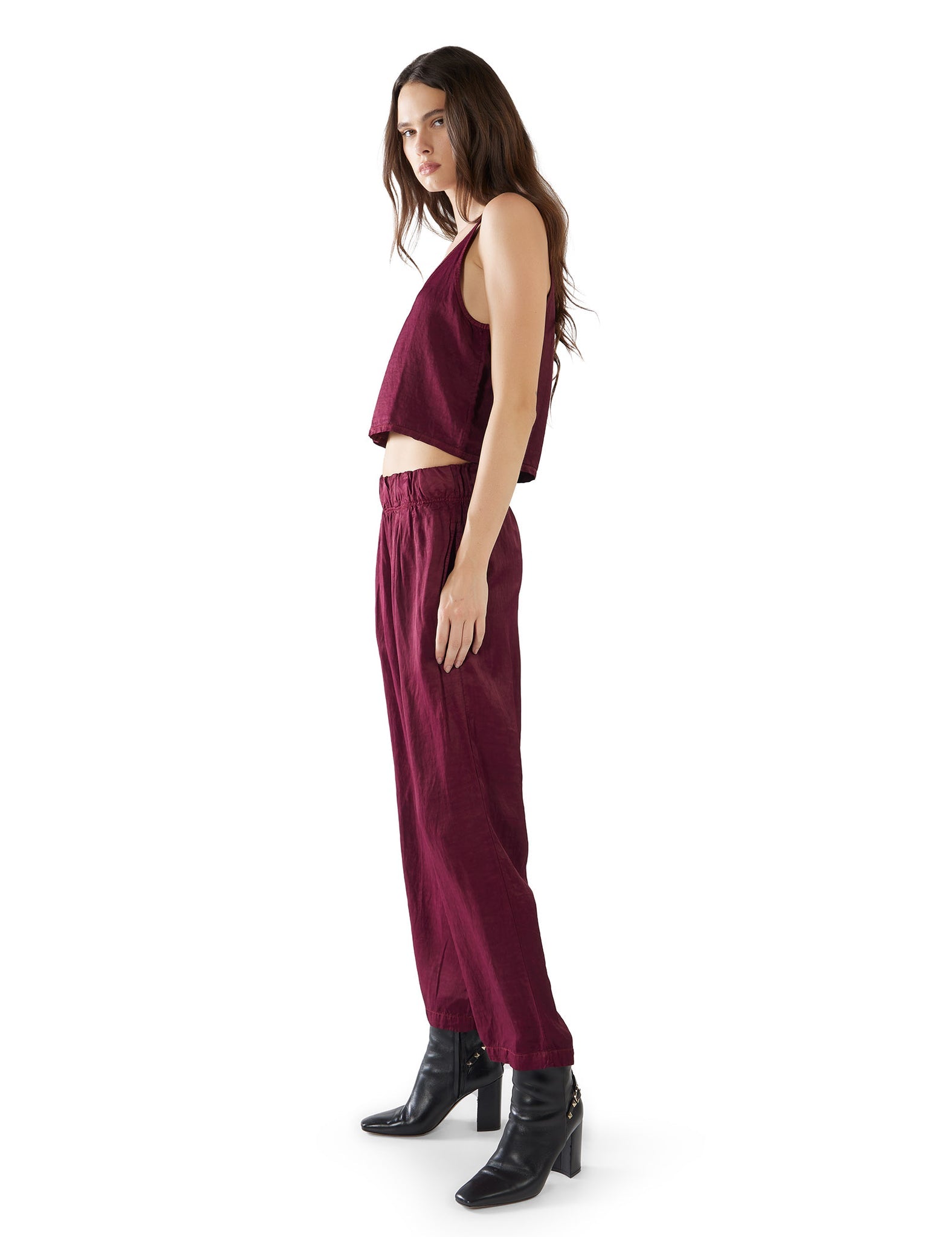 Penny Pant Bordeaux