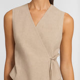 Optimistic Vest Latte