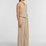 Optimistic Vest Latte