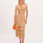 Beep Beep Midi Skirt Natural