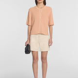 Violet Cardi Apricot