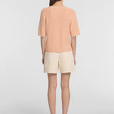 Violet Cardi Apricot