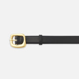 The Organic Buckle Belt Black