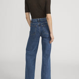 The Lurex Mock Neck Tee Americano