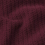 The Chain Pointelle Sweater Cabernet