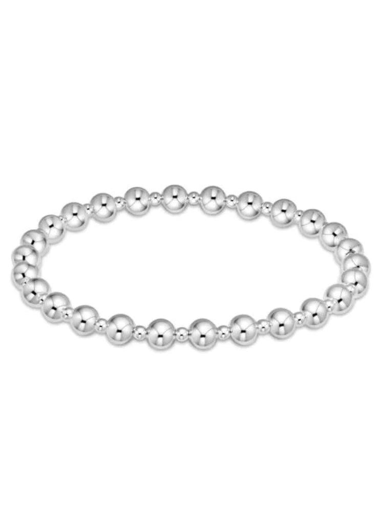 E Newton Classic Grateful 5mm Sterling Bracelet