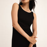 Valencia Midi Dress Black