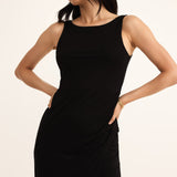 Valencia Midi Dress Black