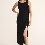 Valencia Midi Dress Black