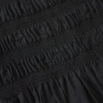 Cornelia Poplin Maxi Dress Black