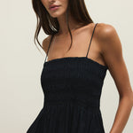 Cornelia Poplin Maxi Dress Black