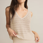 Soria Crochet Skirt Sea Salt