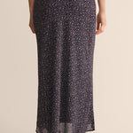 Yelena Aspen Floral Maxi Skirt Java