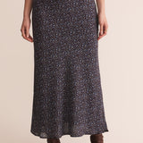 Yelena Aspen Floral Maxi Skirt Java