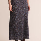 Yelena Aspen Floral Maxi Skirt Java