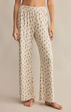 Sabrina Floral Pant Crystal