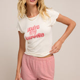 Emma Stripe Short Rendezvous