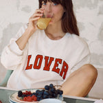Oversized Lover Sweatshirt Vanilla Ice