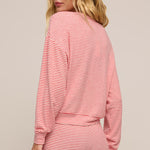Bisous Stripe LS Top Rendezvous