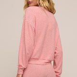 Bisous Stripe LS Top Rendezvous