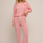 Bisous Stripe LS Top Rendezvous