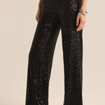 Skylar Sequin Cropped Pant