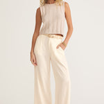 Vista Linen Pant Sea Salt