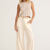 Vista Linen Pant Sea Salt
