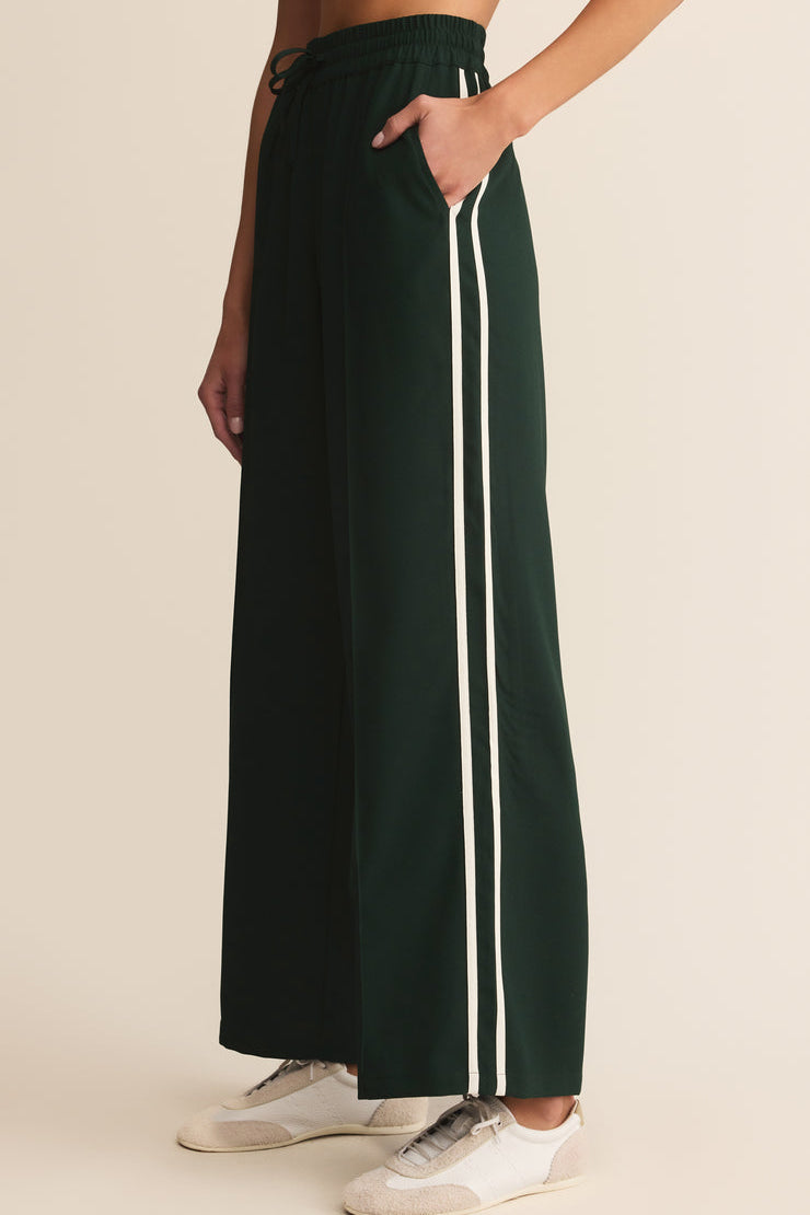 Saunder Track Pant Garland Green