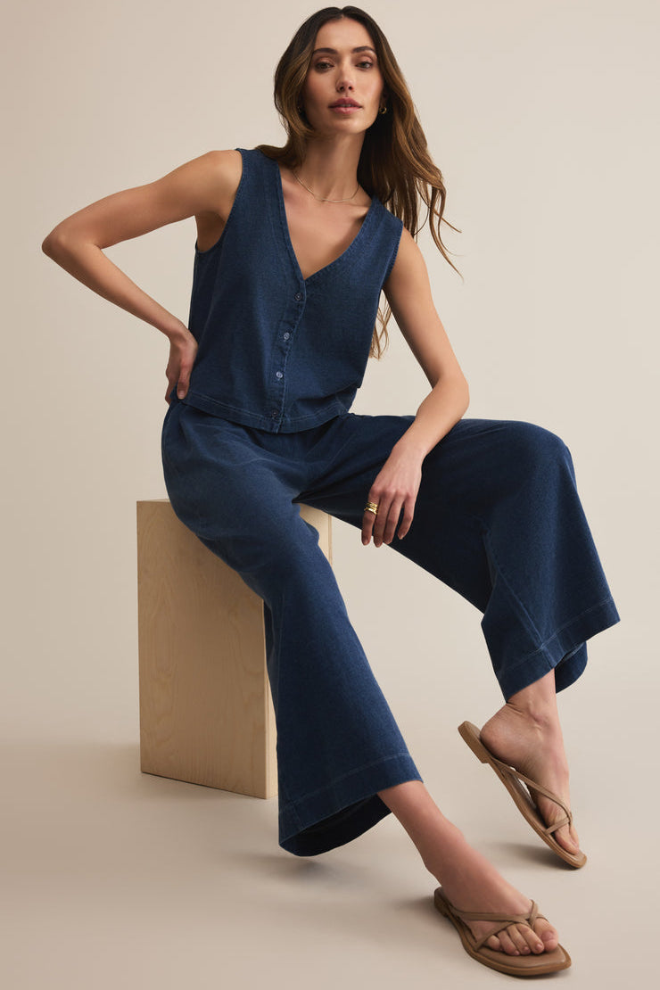 Scout Jersey Denim Pant Indigo